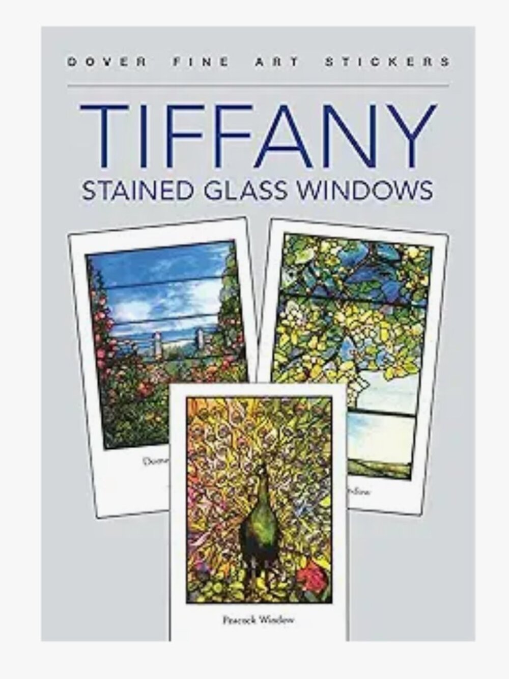 16 Tiffany Stained Glass - Sticker Book